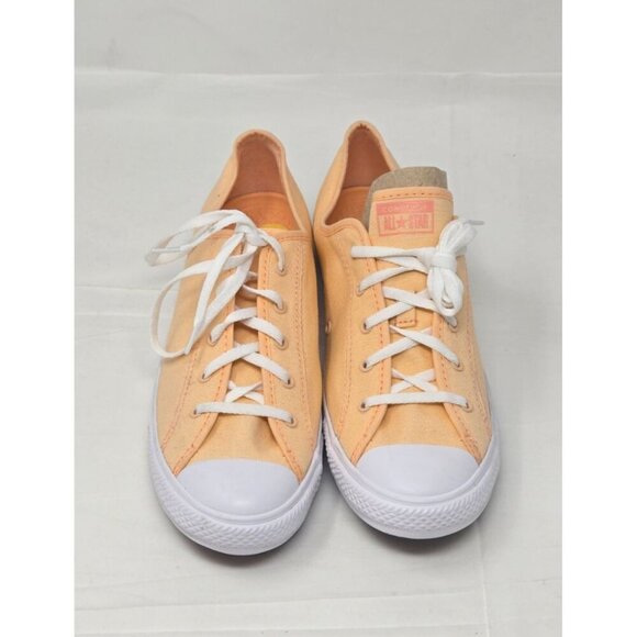 Converse All Star Low Top light orange Shoes Sneaker women's size 9 - Picture 2 of 8